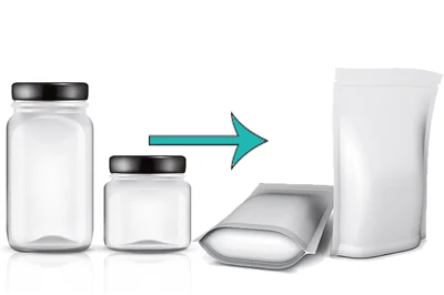 Pouch vs. Plastic Containers